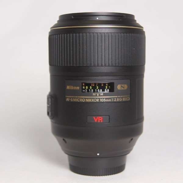 Used Nikon AF-S VR Micro-Nikkor 105mm f/2.8G IF-ED Macro Lens