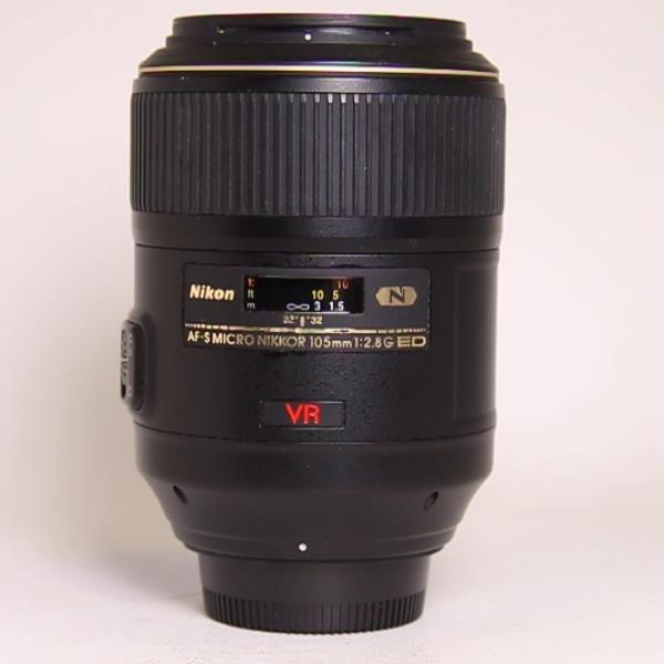 Used Nikon AF-S VR Micro-Nikkor 105mm f/2.8G IF-ED Macro Lens