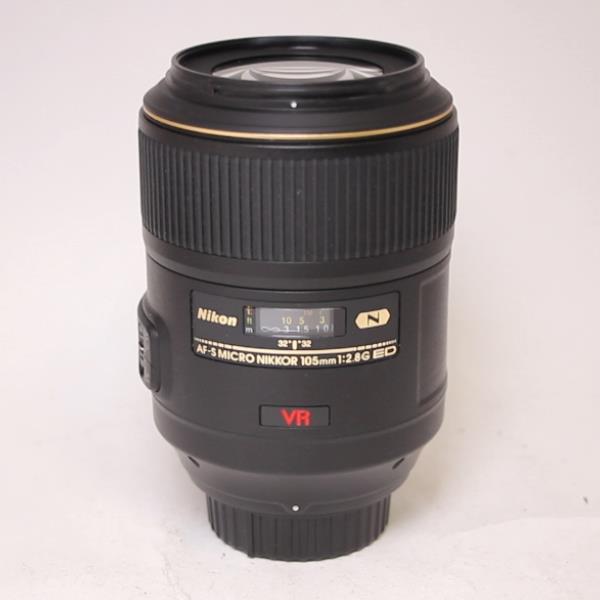 Used Nikon AF-S VR Micro-Nikkor 105mm f/2.8G IF-ED Macro Lens