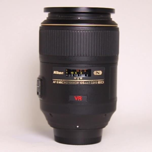 Used Nikon AF-S VR Micro-Nikkor 105mm f/2.8G IF-ED Macro Lens