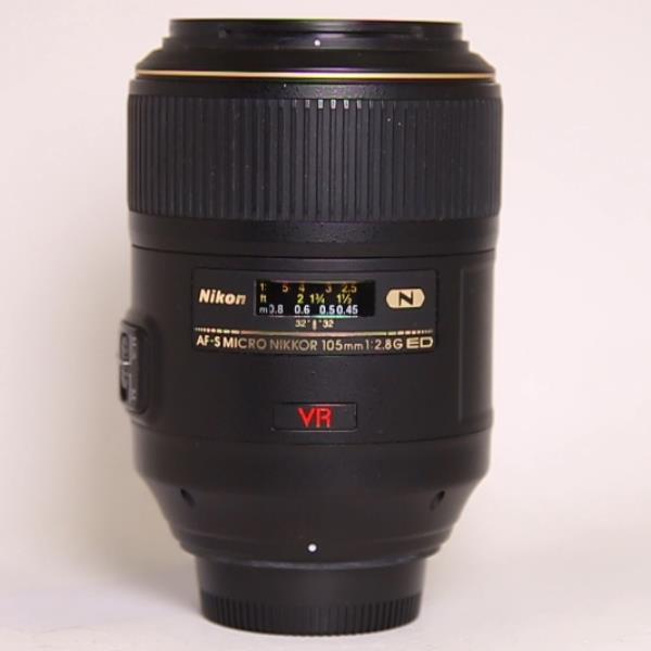 Used Nikon AF-S VR Micro-Nikkor 105mm f/2.8G IF-ED Macro Lens