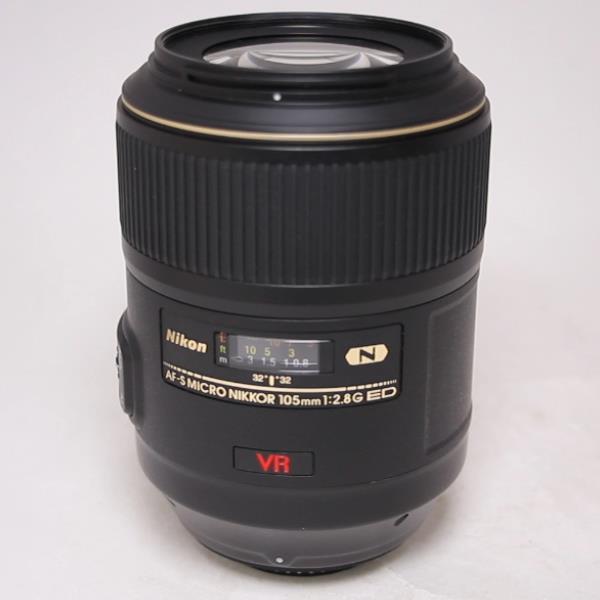 Used Nikon AF-S VR Micro-Nikkor 105mm f/2.8G IF-ED Macro Lens