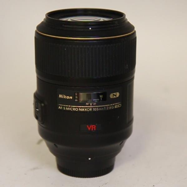 Used Nikon AF-S VR Micro-Nikkor 105mm f/2.8G IF-ED Macro Lens