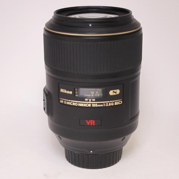 Used Nikon AF-S VR Micro-Nikkor 105mm f/2.8G IF-ED Macro Lens