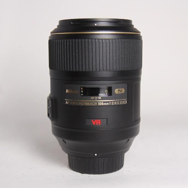 Used Nikon AF-S VR Micro-Nikkor 105mm f/2.8G IF-ED Macro Lens
