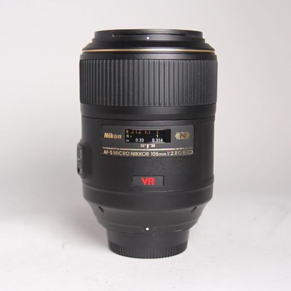 Used Nikon AF-S VR Micro-Nikkor 105mm f/2.8G IF-ED Macro Lens