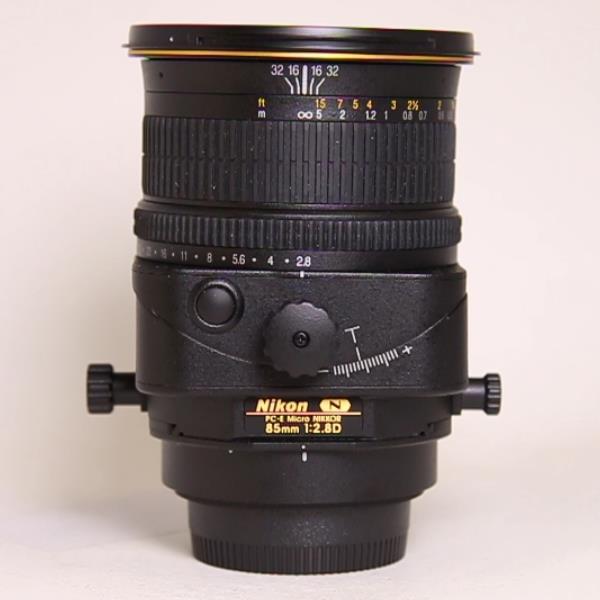 Used Nikon PC-E Micro Nikkor 85mm f/2.8D Macro Tilt Shift Lens