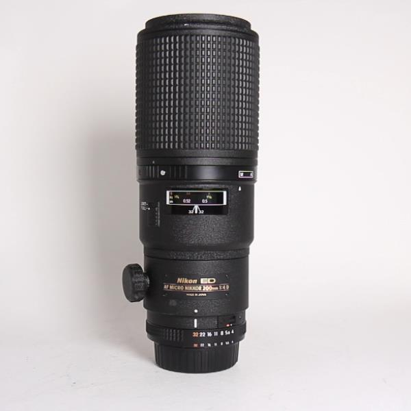 Used Nikon AF Micro-NIKKOR 200mm f/4D IF-ED