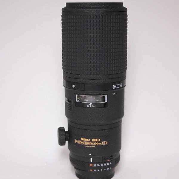 Used Nikon AF Micro-NIKKOR 200mm f/4D IF-ED