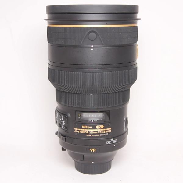Used Nikon AF-S Nikkor 200mm F2G ED VR II Telephoto Lens