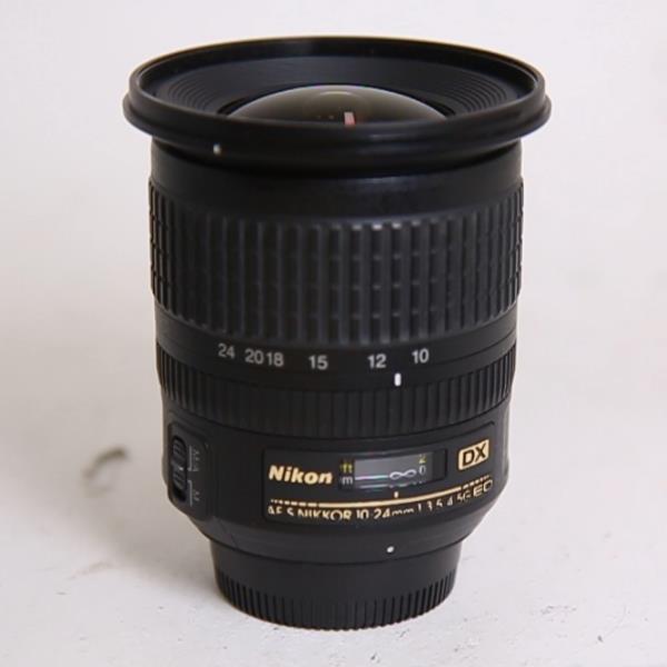 Used Nikon AF-S DX Nikkor 10-24mm f/3.5-4.5G ED Ultra Wide Angle Zoom Lens