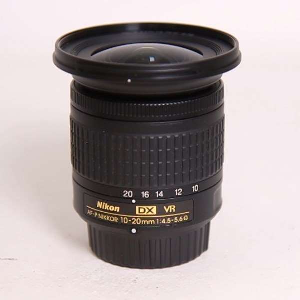 Used Nikon AF-P DX Nikkor 10-20mm f/4.5-5.6G VR Ultra Wide Angle Zoom Lens