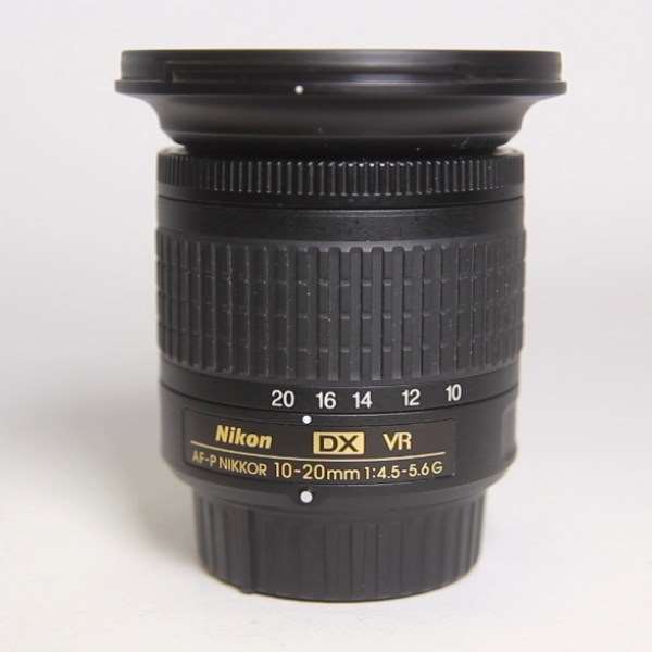 Used Nikon AF-P DX Nikkor 10-20mm f/4.5-5.6G VR Ultra Wide Angle Zoom Lens