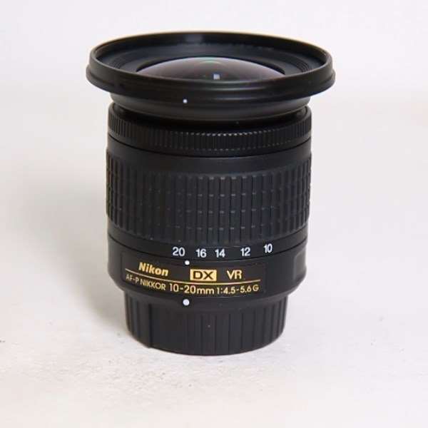 Used Nikon AF-P DX Nikkor 10-20mm f/4.5-5.6G VR Ultra Wide Angle Zoom Lens