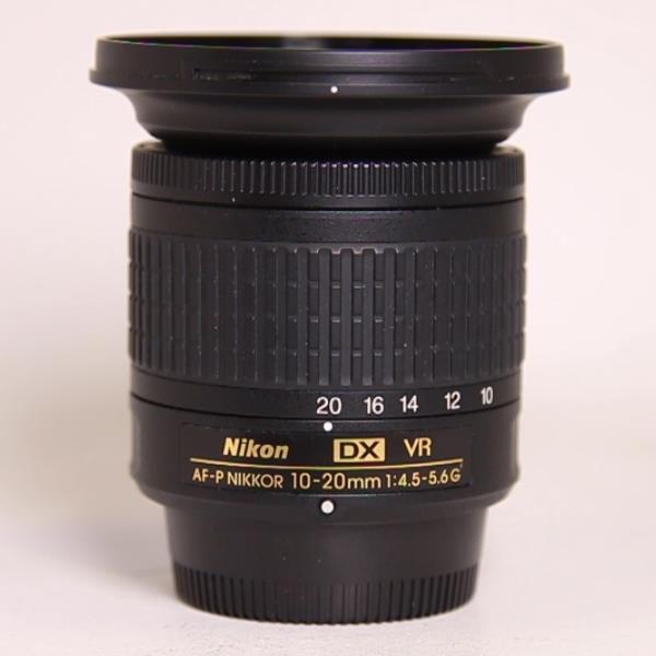 Used Nikon AF-P DX Nikkor 10-20mm f/4.5-5.6G VR Ultra Wide Angle Zoom Lens