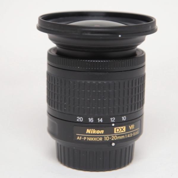 Used Nikon AF-P DX Nikkor 10-20mm f/4.5-5.6G VR Ultra Wide Angle Zoom Lens
