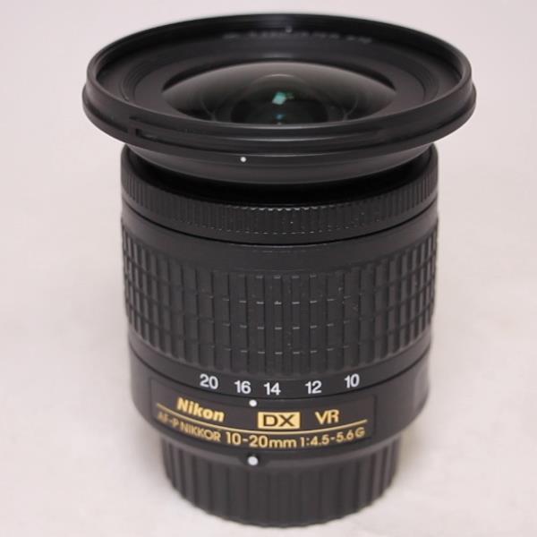 Used Nikon AF-P DX Nikkor 10-20mm f/4.5-5.6G VR Ultra Wide Angle Zoom Lens