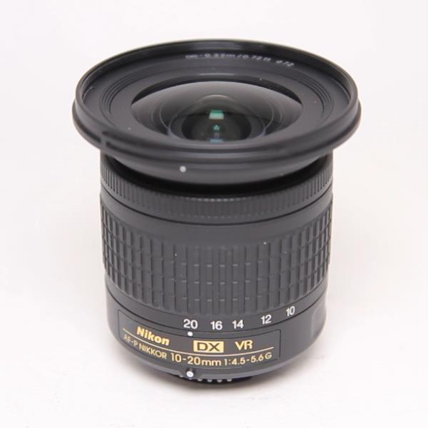 Used Nikon AF-P DX Nikkor 10-20mm f/4.5-5.6G VR Ultra Wide Angle Zoom Lens