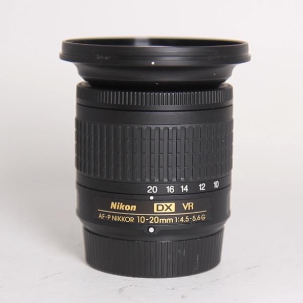 Used Nikon AF-P DX Nikkor 10-20mm f/4.5-5.6G VR Ultra Wide Angle Zoom Lens