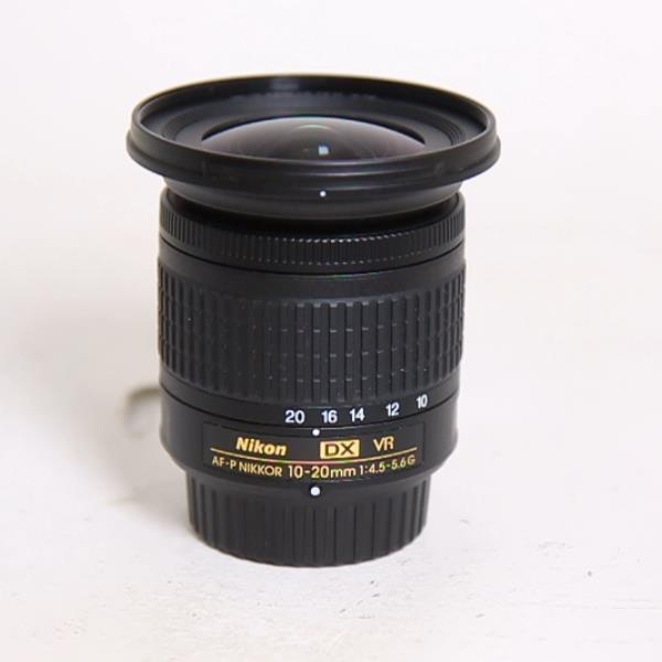 Used Nikon AF-P DX Nikkor 10-20mm f/4.5-5.6G VR Ultra Wide Angle Zoom Lens
