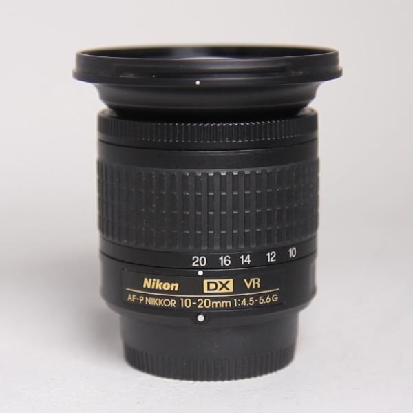 Used Nikon AF-P DX Nikkor 10-20mm f/4.5-5.6G VR Ultra Wide Angle Zoom Lens