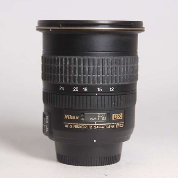 Used Nikon AF-S 12-24mm lens f/4G DX IF-ED