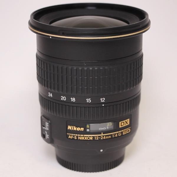 Used Nikon AF-S 12-24mm lens f/4G DX IF-ED
