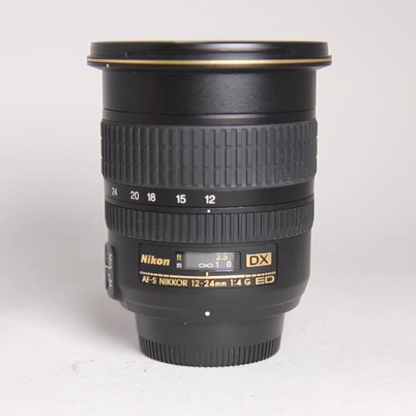 Used Nikon AF-S 12-24mm lens f/4G DX IF-ED