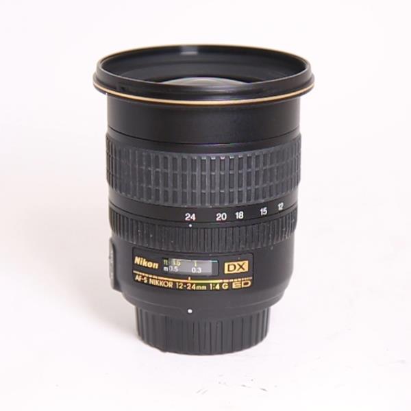 Used Nikon AF-S 12-24mm lens f/4G DX IF-ED