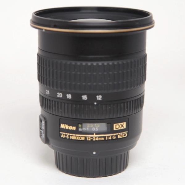 Used Nikon AF-S 12-24mm lens f/4G DX IF-ED