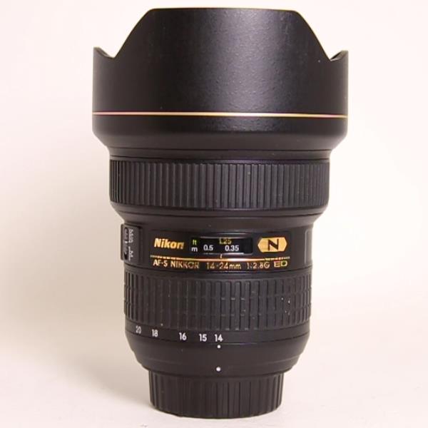 Used Nikon AF-S Nikkor 14-24mm f/2.8G ED Ultra Wide Angle Zoom Lens