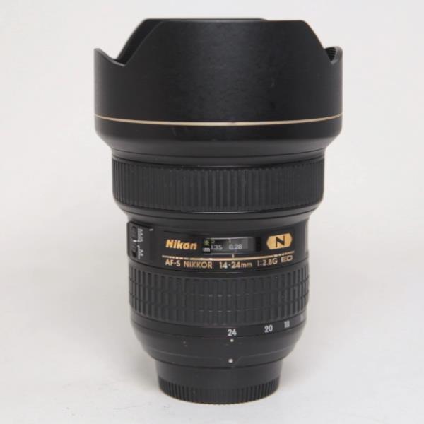 Used Nikon AF-S Nikkor 14-24mm f/2.8G ED Ultra Wide Angle Zoom Lens