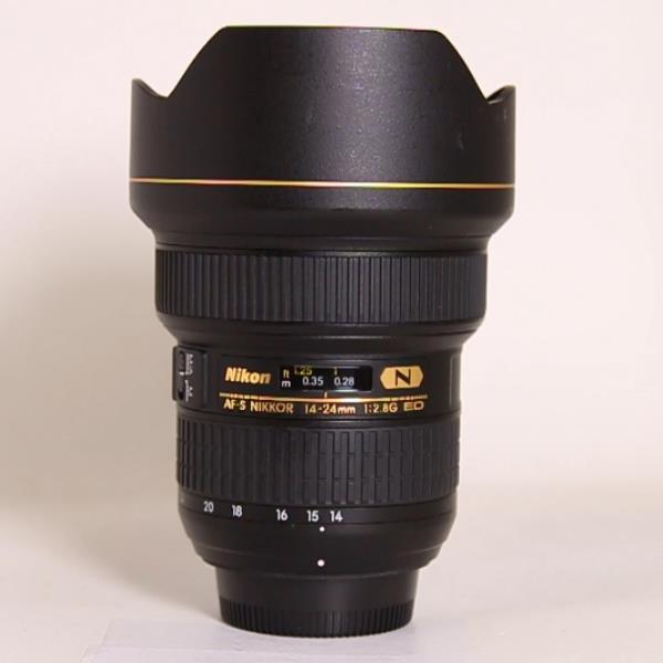 Used Nikon AF-S Nikkor 14-24mm f/2.8G ED Ultra Wide Angle Zoom Lens