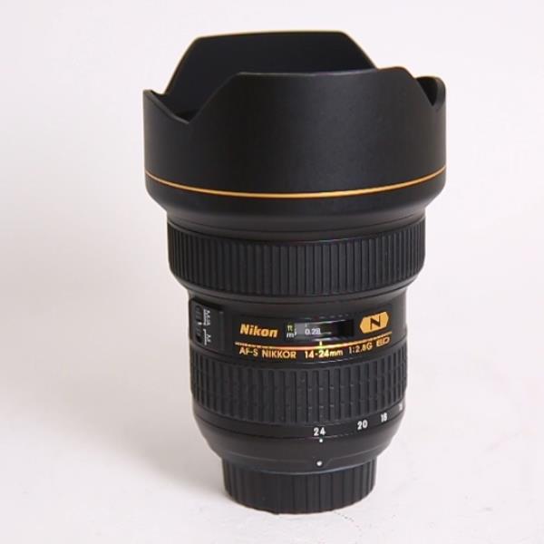 Used Nikon AF-S Nikkor 14-24mm f/2.8G ED Ultra Wide Angle Zoom Lens