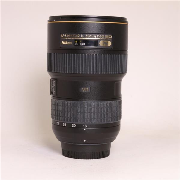 Used Nikon AF-S Nikkor 16-35mm f/4G ED VR Ultra Wide Angle Zoom Lens