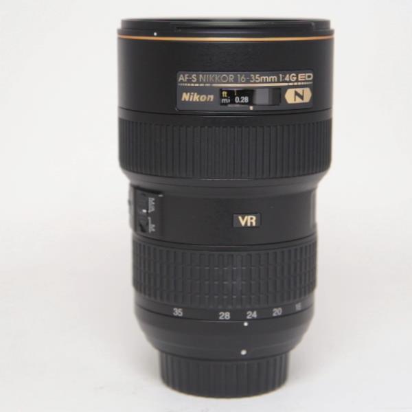 Used Nikon AF-S Nikkor 16-35mm f/4G ED VR Ultra Wide Angle Zoom Lens