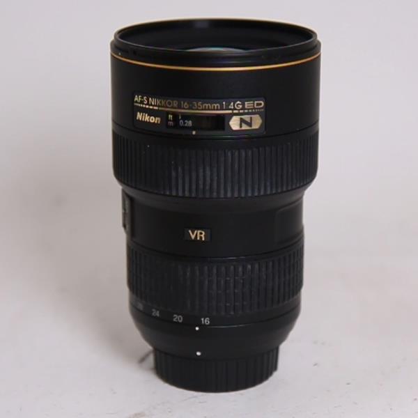 Used Nikon AF-S Nikkor 16-35mm f/4G ED VR Ultra Wide Angle Zoom Lens