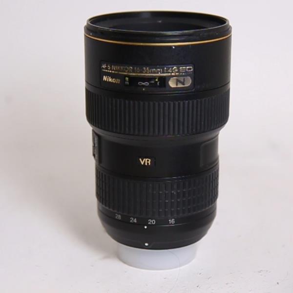 Used Nikon AF-S Nikkor 16-35mm f/4G ED VR Ultra Wide Angle Zoom Lens