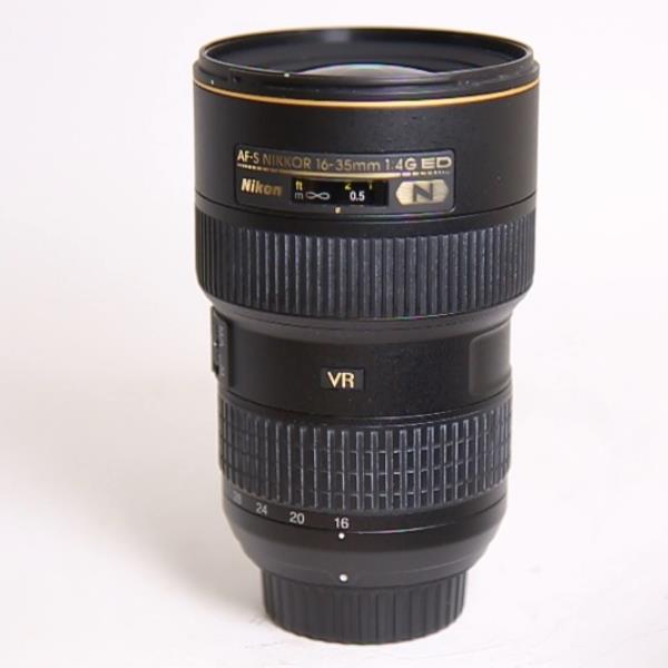 Used Nikon AF-S Nikkor 16-35mm f/4G ED VR Ultra Wide Angle Zoom Lens