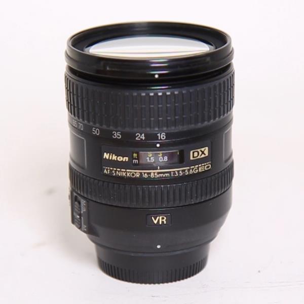 Used Nikon AF-S DX Nikkor 16-85mm f/3.5-5.6G ED VR Zoom Lens