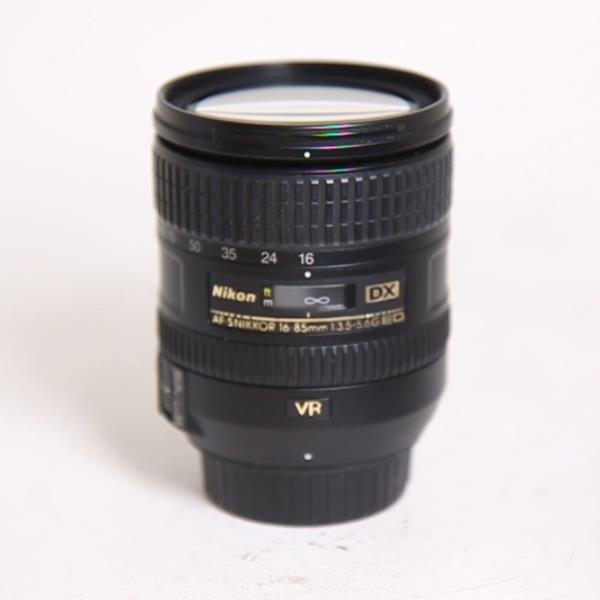 Used Nikon AF-S DX Nikkor 16-85mm f/3.5-5.6G ED VR Zoom Lens