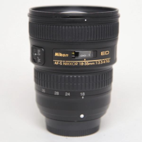 Used Nikon AF-S Nikkor 18-35mm f/3.5-4.5G ED Wide Angle Zoom Lens