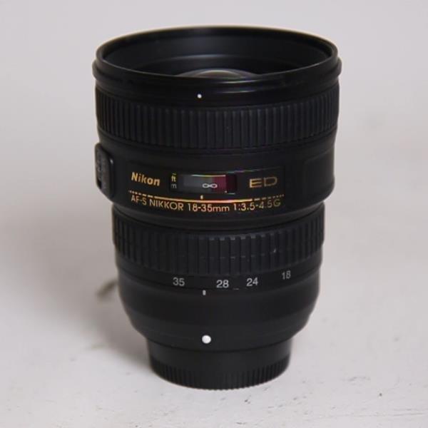 Used Nikon AF-S Nikkor 18-35mm f/3.5-4.5G ED Wide Angle Zoom Lens