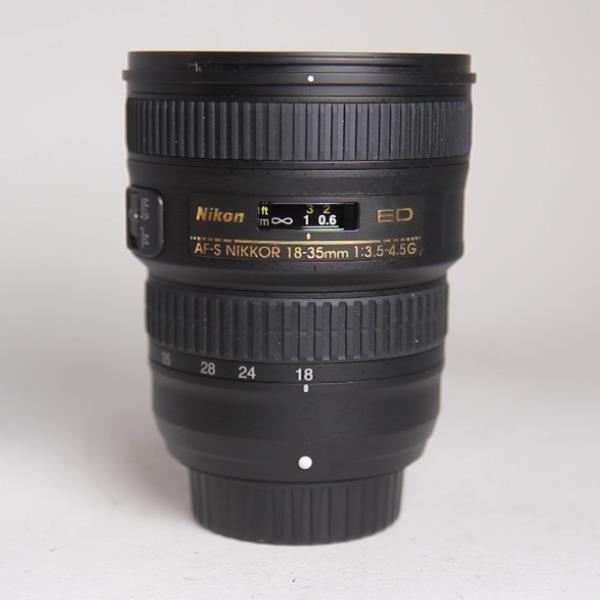 Used Nikon AF-S Nikkor 18-35mm f/3.5-4.5G ED Wide Angle Zoom Lens