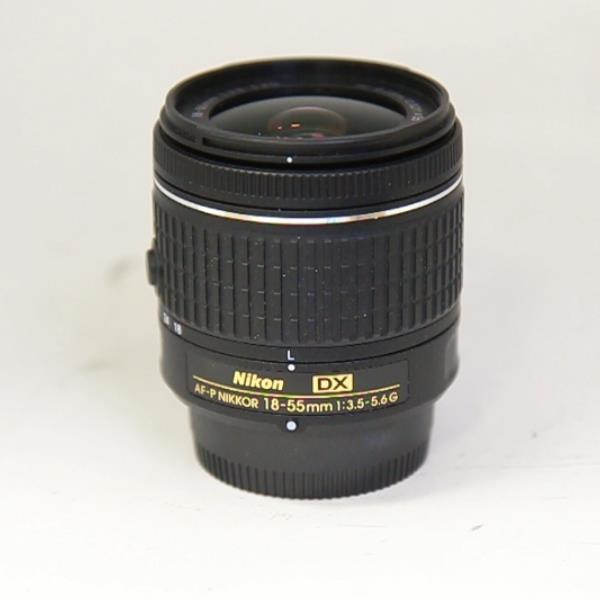 Used Nikon AF-P DX Nikkor 18-55mm f/3.5-5.6G Standard Zoom Lens