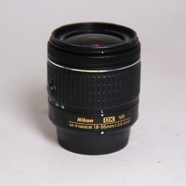 Used Nikon AF-P DX Nikkor 18-55mm f/3.5-5.6G Standard Zoom Lens