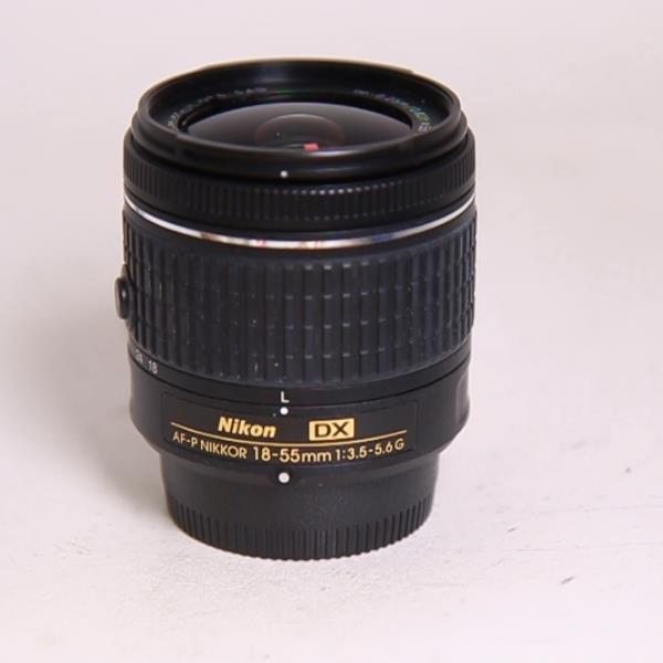 Used Nikon AF-P DX Nikkor 18-55mm f/3.5-5.6G Standard Zoom Lens