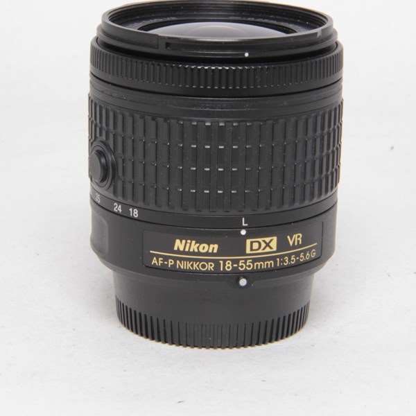 Used Nikon AF-P DX Nikkor 18-55mm f/3.5-5.6G VR Zoom Lens