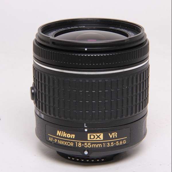 Used Nikon AF-P DX Nikkor 18-55mm f/3.5-5.6G VR Zoom Lens