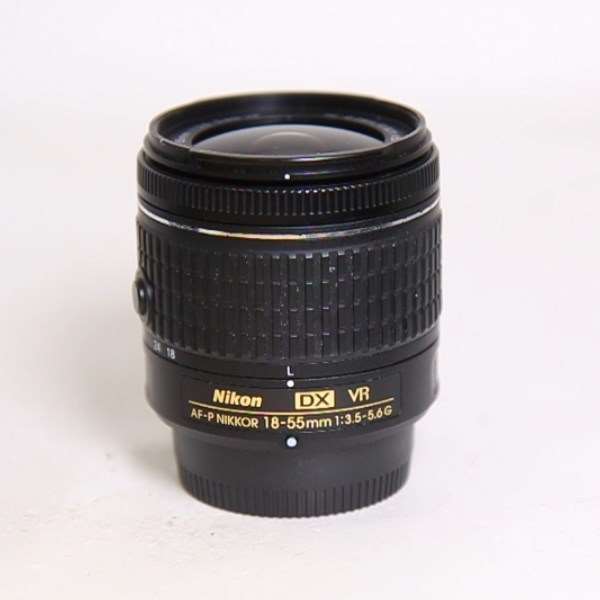 Used Nikon AF-P DX Nikkor 18-55mm f/3.5-5.6G VR Zoom Lens